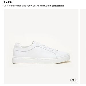 The viral M.GEMI Classic White Women's Sneakers